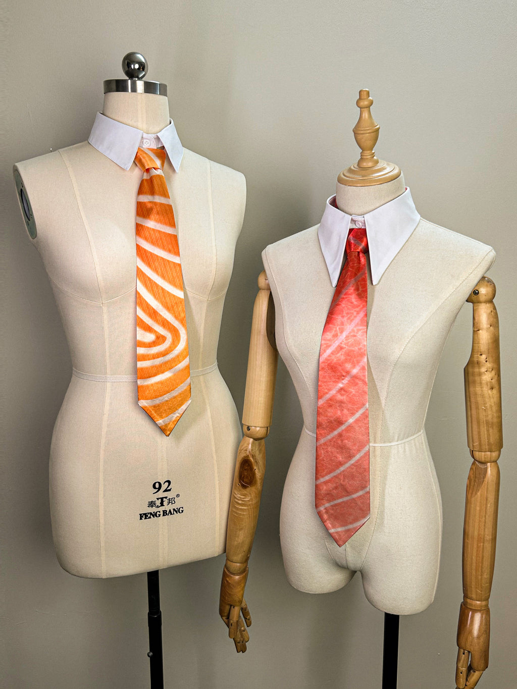 Try a salmon and tuna necktie?! | Artisan Made | GroveHome