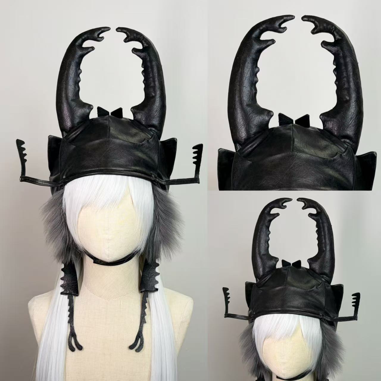 クワガタハット 正面