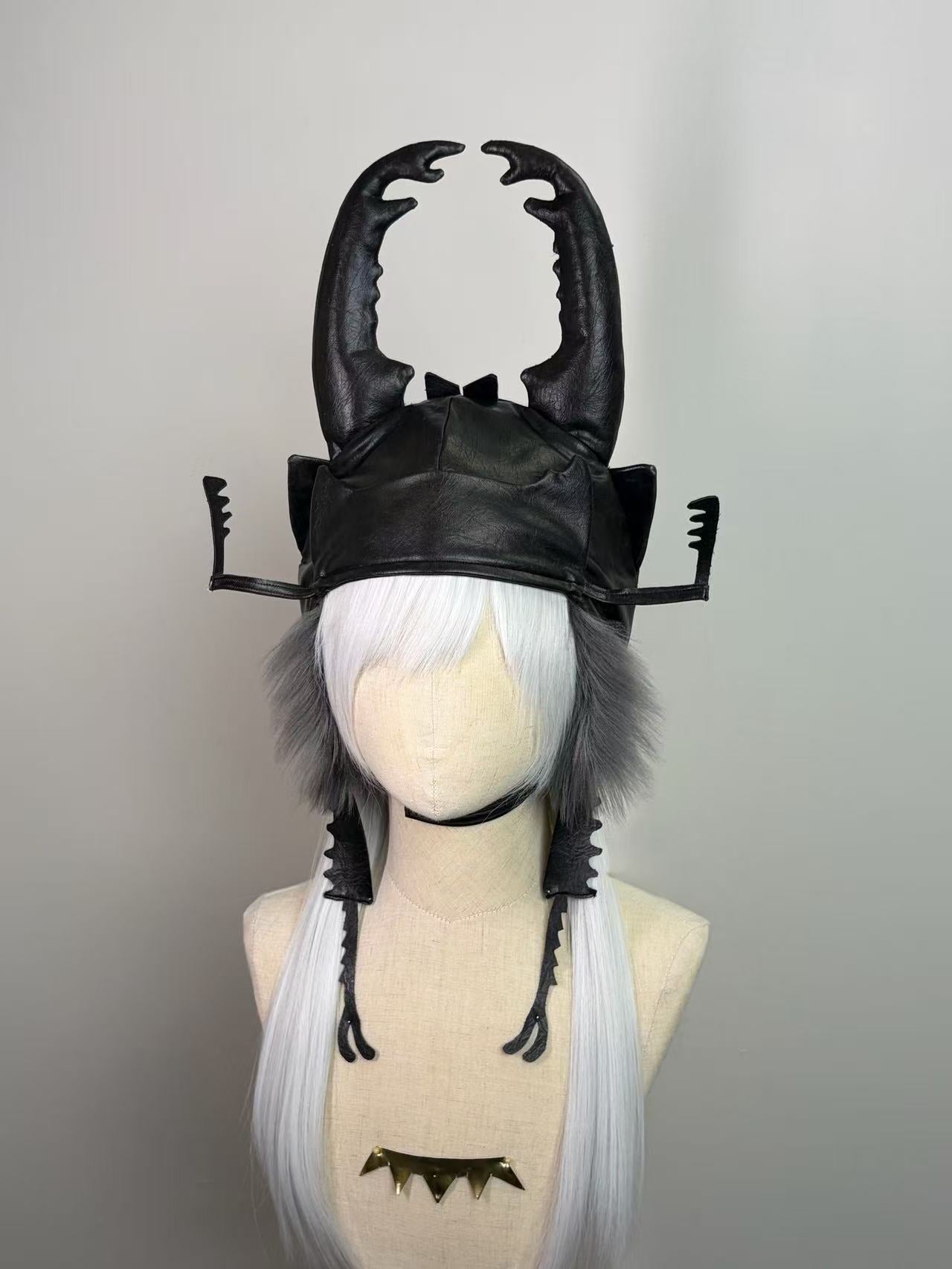 クワガタハット 正面2